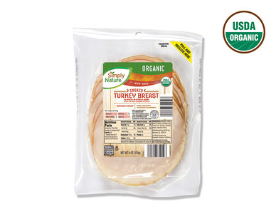 SimplyNature Organic Oven Roasted Turkey or Smoked Turkey