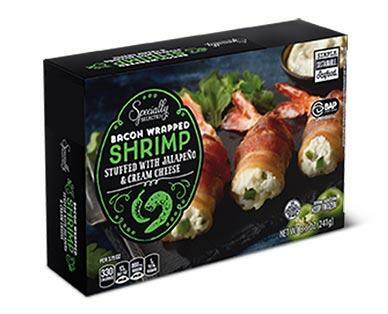 Specially Selected 
 Bacon-Wrapped Shrimp