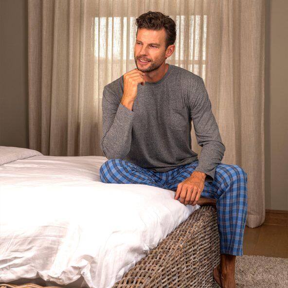 ENRICO MORI(R) 				Pyjama pour hommes