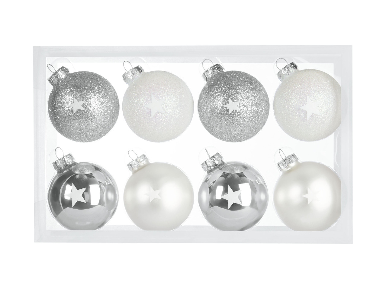 Christmas Tree Glass Baubles