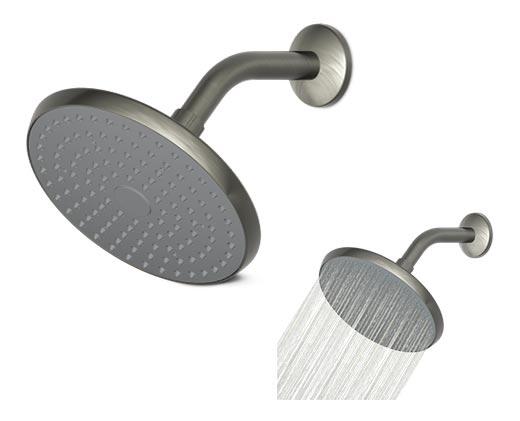 Easy Home 
 Wall-Mount Fixed Shower Head