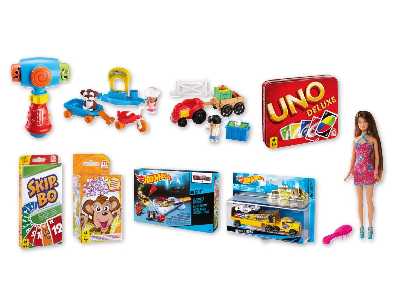 Mattel/Fisher Price/Hotwheels Assorted Toys