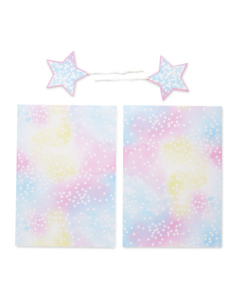 Cosmic Stars Gift Wrap & Tags 2-Pack