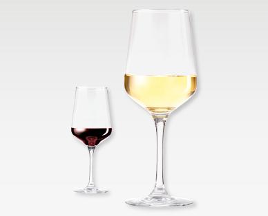 Set di bicchieri vino rosso/vino bianco, 6 pezzi CROFTON(R)