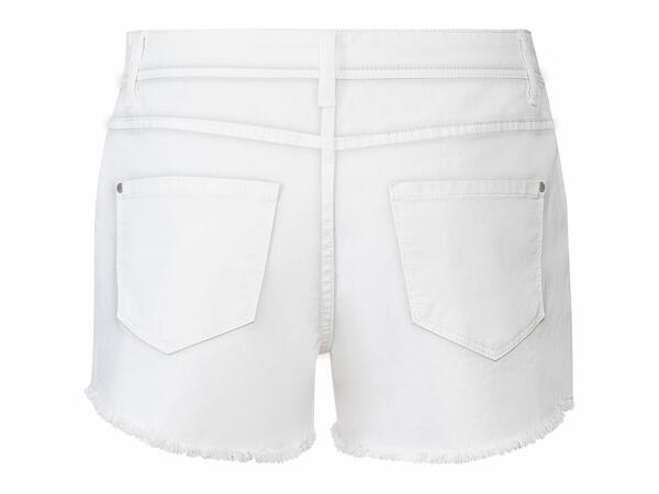 Pantalón corto blanco para mujer