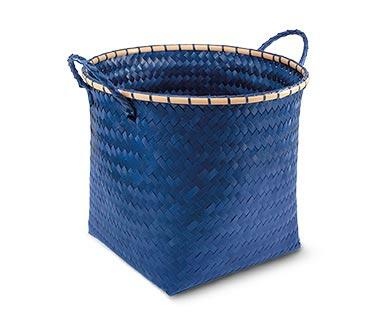 Easy Home Rimmed Strapping Basket