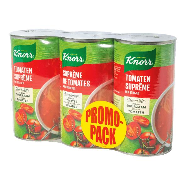 KNORR(R) 				Suprême de tomates, pack de 3