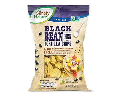 Simply Nature 
 Black Bean Corn Tortilla Chips