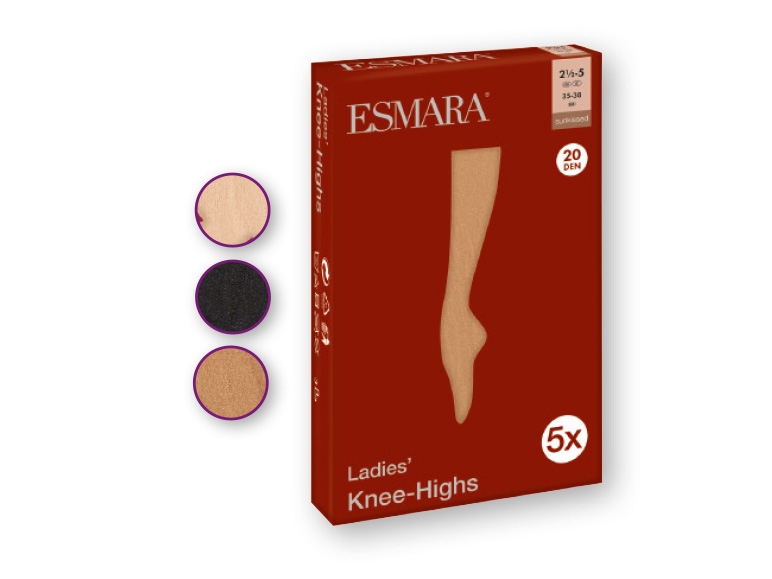Esmara Ladies' Knee Highs