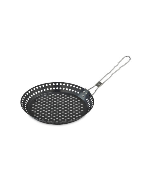 Black BBQ Frying Pan