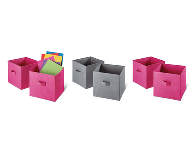 Easy Home 2-Pack Collapsible Cubes