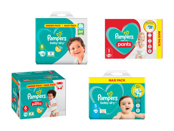 Pampers baby-dry couches Maxi Pack