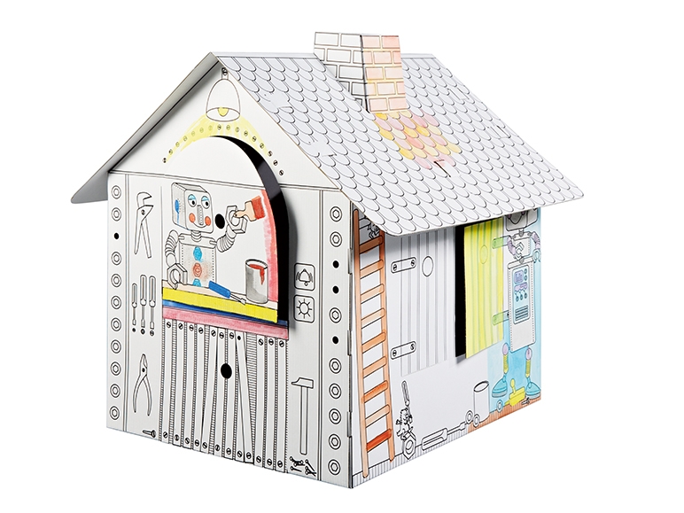 Casa de colorat, 2 modele