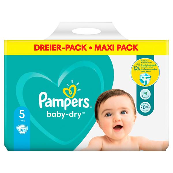 PAMPERS(R) baby-dry™, 3er-Packung