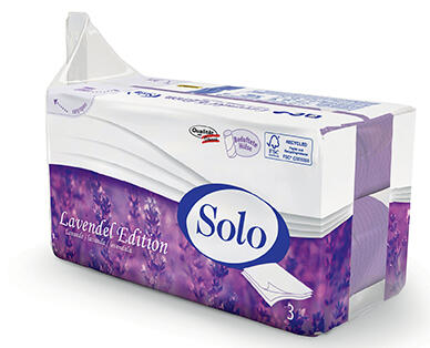 SOLO Toalettpapír, 16 tekercs