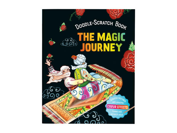 Magic Worlds Scratch Book