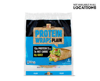 L'oven Fresh Protein Wraps Plain or Red Pepper Hummus