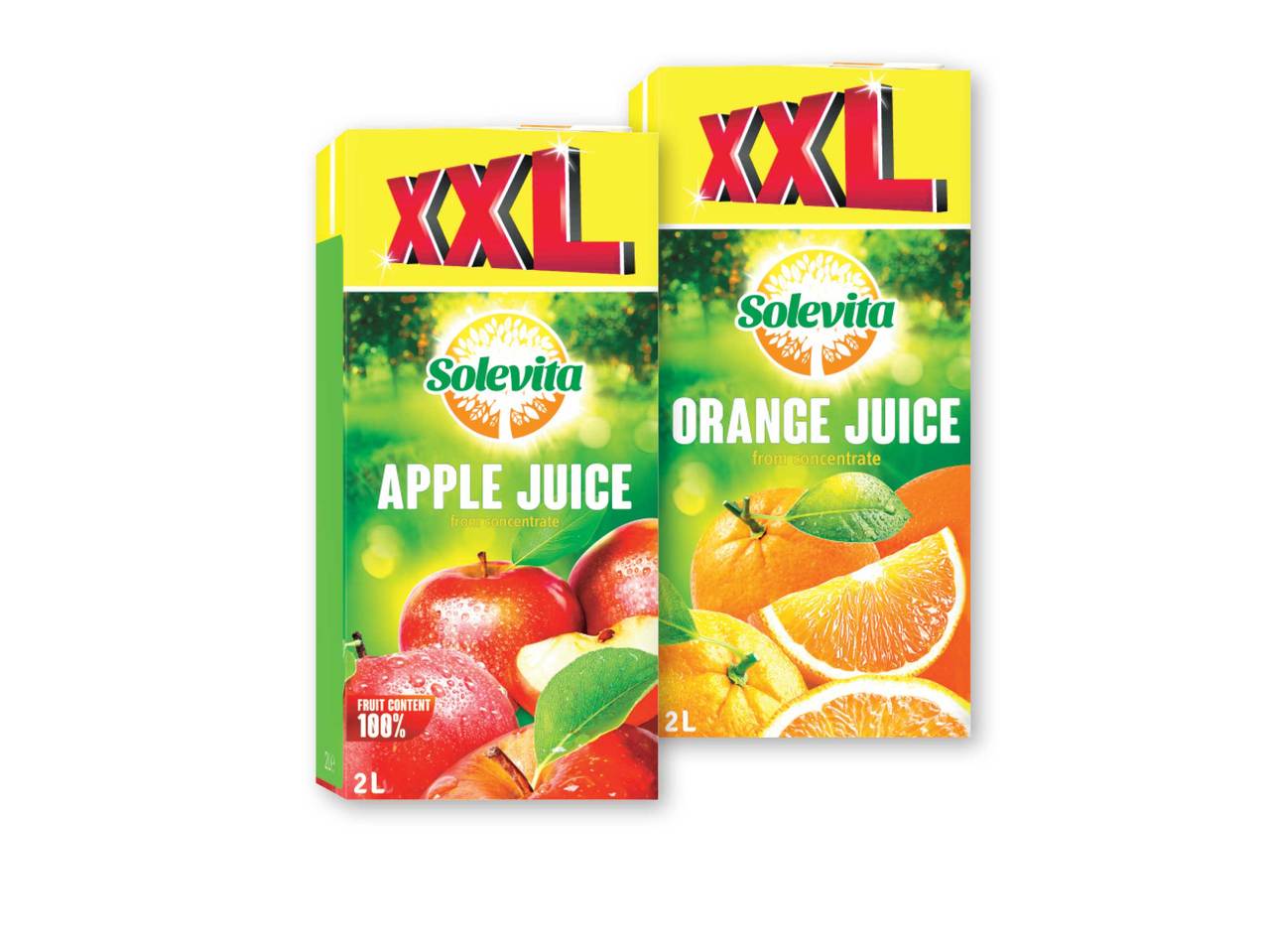 SOLEVITA(R) Apple/ Orange Juice