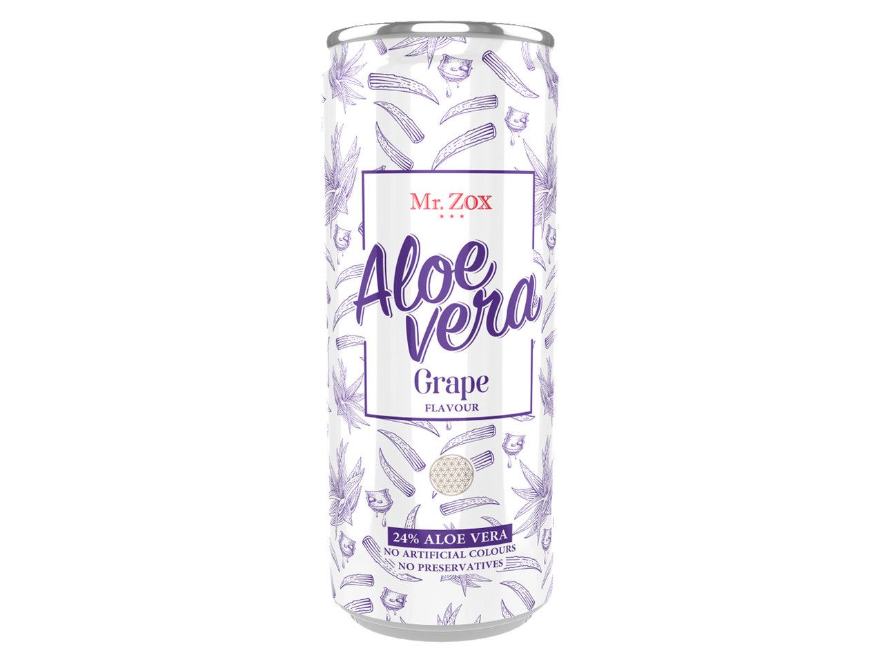 MR. ZOX Aloe Vera Drink Grape