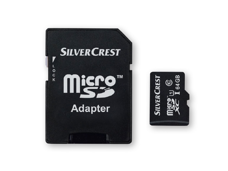 SILVERCREST(R) 64GB Micro-SDXC Memory Card