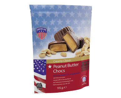 AMERICAN 
 Peanut Butter Chocs