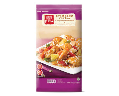 Fusia Sweet & Sour Chicken or Honey Ginger Chicken Meal