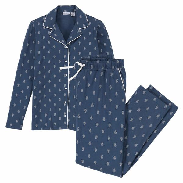BLUE MOTION Geknöpfter Damen-Pyjama*
