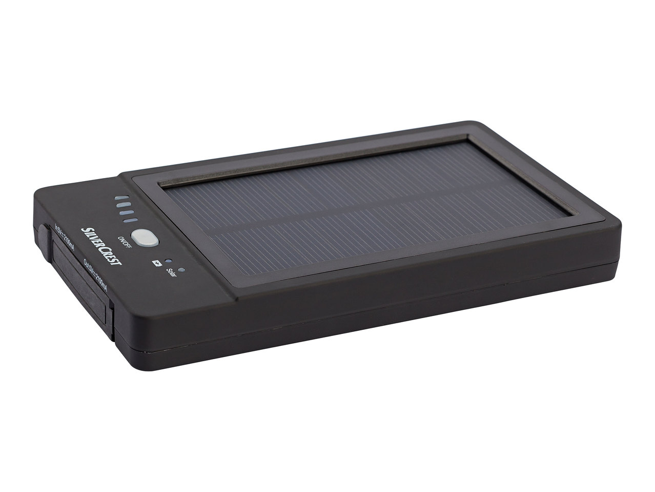 Silvercrest Power Bank with Solar Charger1
