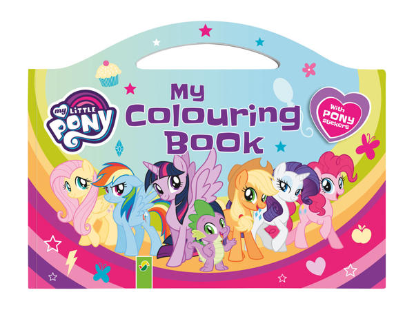 Colouring Book with Stickers