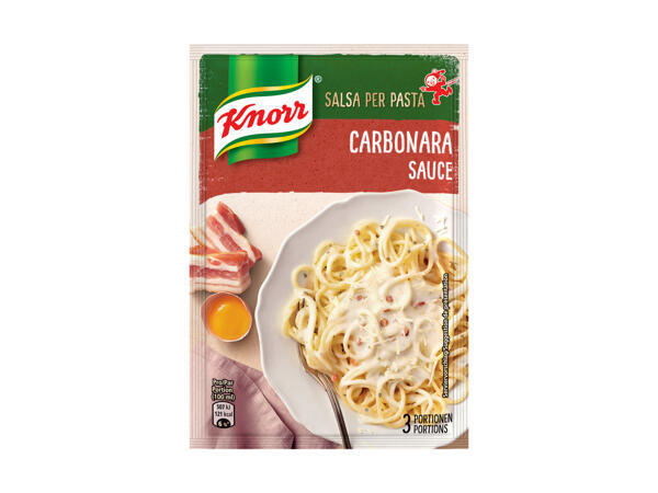 Sauce carbonara Knorr
