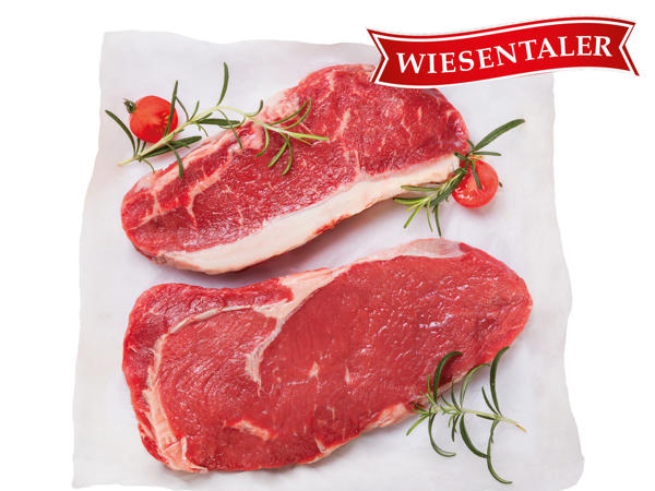 WIESENTALER Frisches österreichisches Rumpsteak/Rib-Eye-Steak
