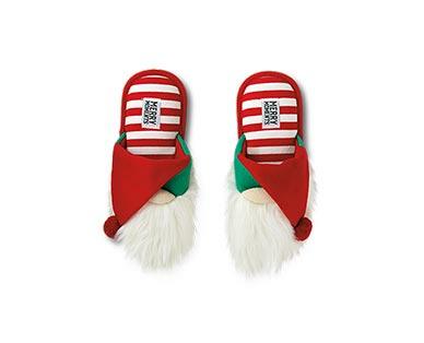 Merry Moments Novelty Holiday Slippers