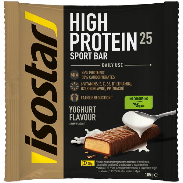 Isostar barre sportive protéinée High Protein