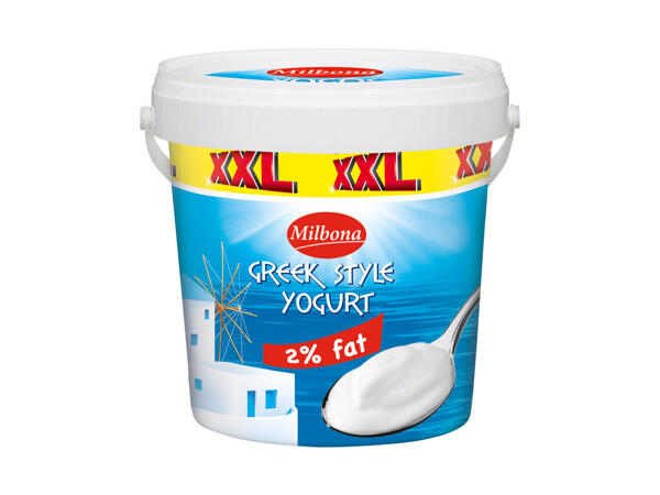 Milbona(R) Iogurte Grego 2%/ 10% XXL