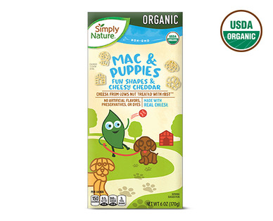 Simply Nature Organic Mac & Puppies
