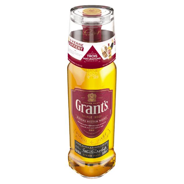 GRANT'S(R) 				Blended scotch whisky 40°