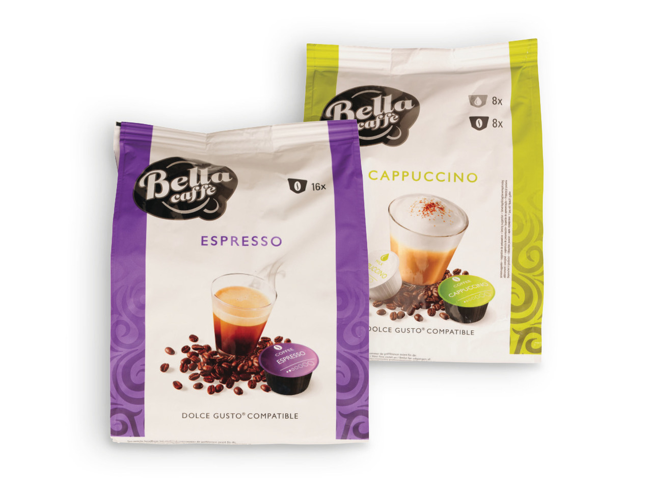 Cápsulas de café selecionadas BELLA CAFFÉ(R)