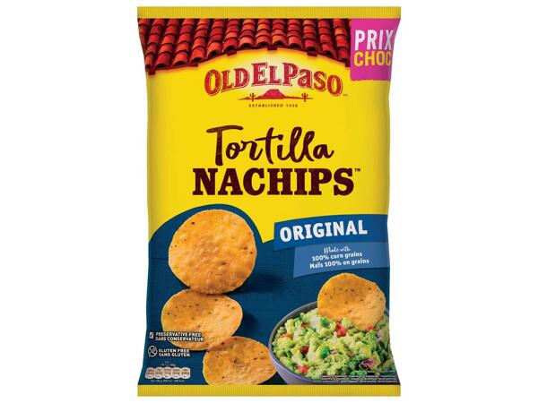 Old El Paso tortilla nachips original