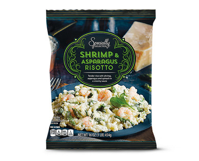 Specially Selected Shrimp Asparagus or Seafood Risotto