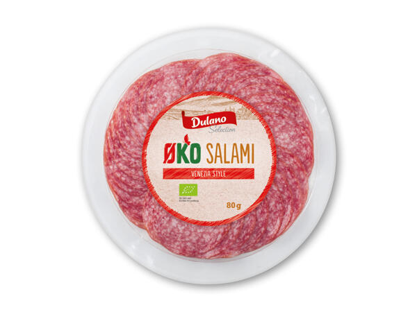 Økologisk italiensk salami