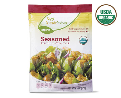 SimplyNature Organic Seasoned or Caesar Croutons