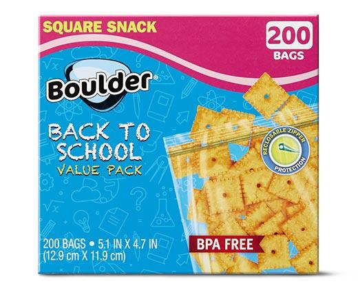 Boulder 
 Square Snack Bags