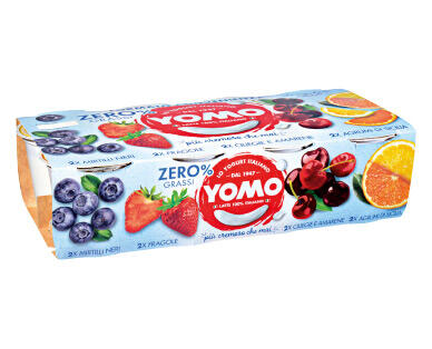 YOMO 
 Yogurt alla frutta 0% di grassi