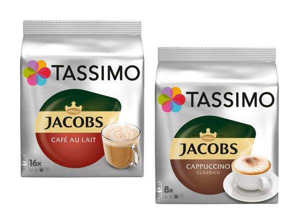 TASSIMO Jacobs Cafe au Lait/Cappuccino
