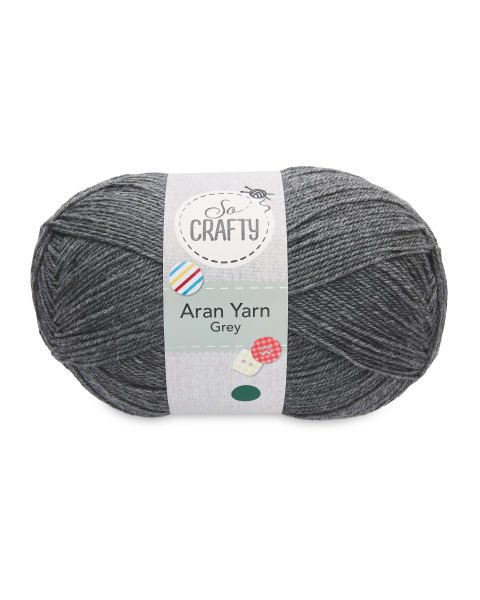 Aran Yarn Grey