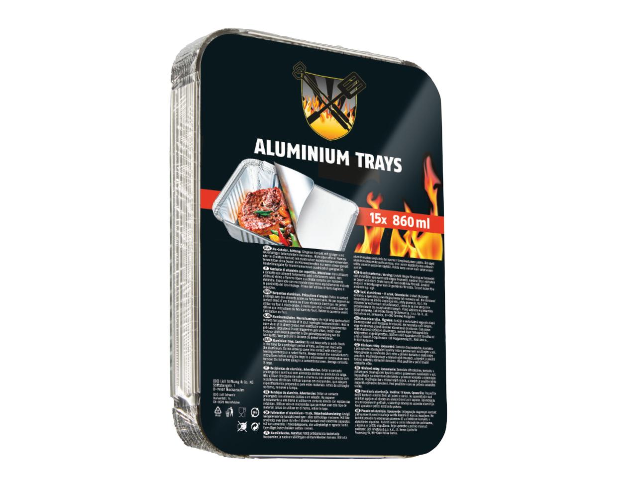 GRILLMEISTER Aluminium Trays