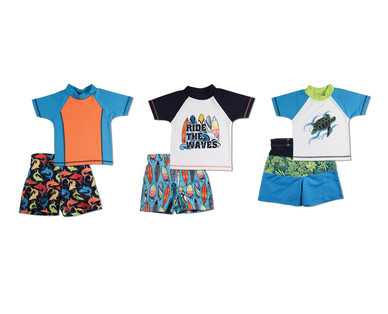 Lily and Dan Toddler or Boys' Two-Piece Swim Set