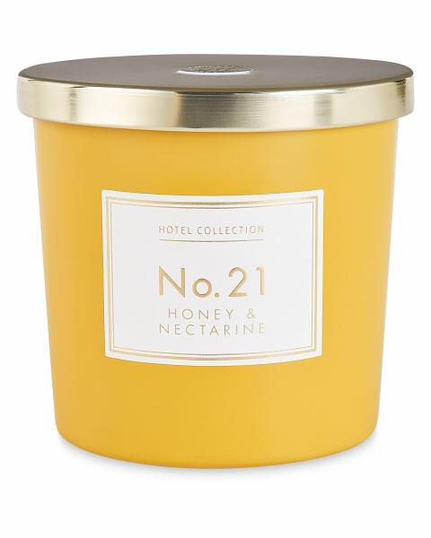 Honey And Nectarine Matte Candle