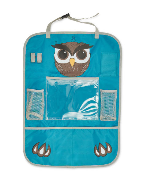 Auto Xs Blue Owl Tablet Organiser