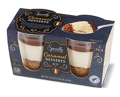 Specially Selected 
 Chocolate or Caramel Mousse Desserts 2-pk
